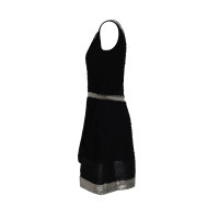 Oscar De La Renta Dress Silk in Black