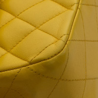 Chanel Flap Bag Leather in Yellow