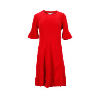 Tommy Hilfiger Kleid aus Baumwolle in Rot