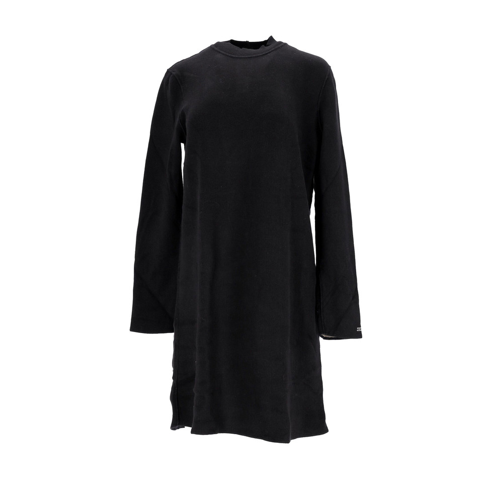 Tommy Hilfiger Kleid aus Baumwolle in Schwarz