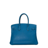 Hermès Birkin Bag 30 in Pelle in Blu