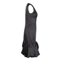 Prada Kleid aus Seide in Schwarz