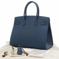 Hermès Birkin Bag 30 en Cuir en Bleu