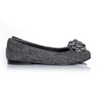 Chanel Slippers/Ballerinas in Grey