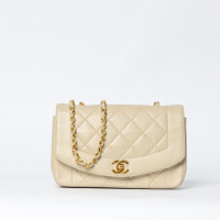 Chanel Diana Leather in Cream