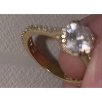 Swarovski Ring aus Weißgold in Gold