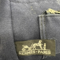 Hermès Fourre Tout Bag Canvas in Blauw