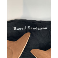 Rupert Sanderson Stiefel aus Wildleder in Braun
