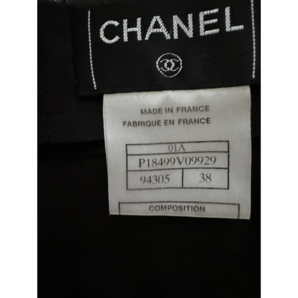 Chanel Cintura in Pelle verniciata in Nero