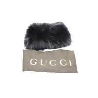 Gucci Scarf/Shawl Fur in Black