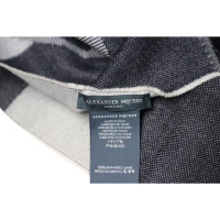 Alexander McQueen Schal/Tuch aus Wolle in Grau