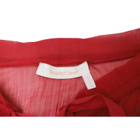 See By Chloé Kleid aus Baumwolle in Rot