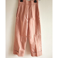 Twinset Milano Trousers Cotton in Pink