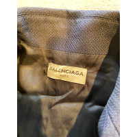 Balenciaga Jas/Mantel Katoen in Blauw