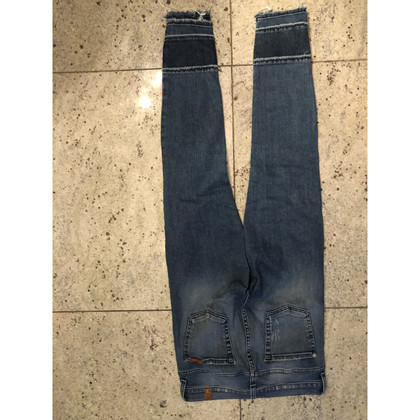 Moncler Jeans in Cotone in Blu