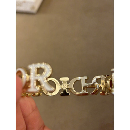 Dior Armreif/Armband aus Stahl in Gold