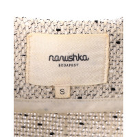 Nanushka  Blazer in Cotone in Beige