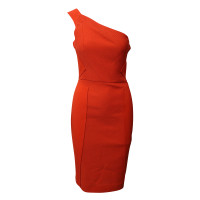 Roland Mouret Kleid aus Baumwolle in Orange