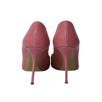 Casadei Sandalen aus Leder in Rosa / Pink