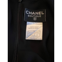 Chanel Kleid aus Seide in Schwarz