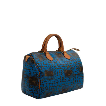 Louis Vuitton Speedy 30 aus Kaschmir in Blau