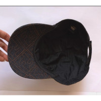 Fendi Hut/Mütze aus Jeansstoff in Schwarz