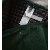 Max Mara Top Fur in Green