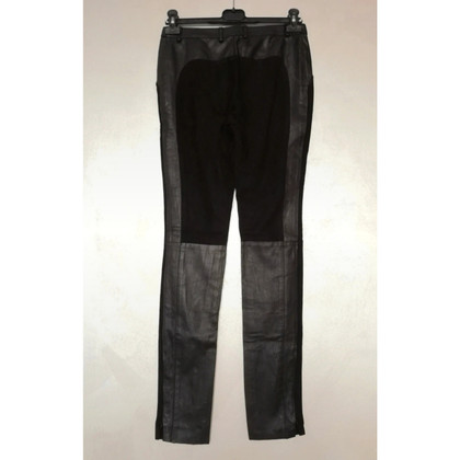 Alessandrini Trousers Leather in Black