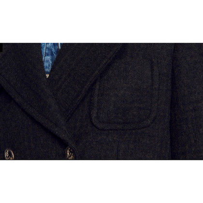 Sandro Jacket/Coat Wool in Brown