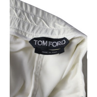 Tom Ford Hose aus Leder in Weiß