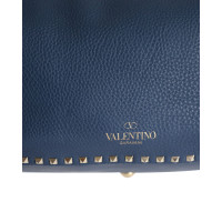 Valentino Garavani Tote bag Leather in Blue