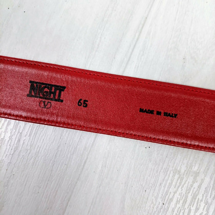 Valentino Garavani Belt Silk in Red