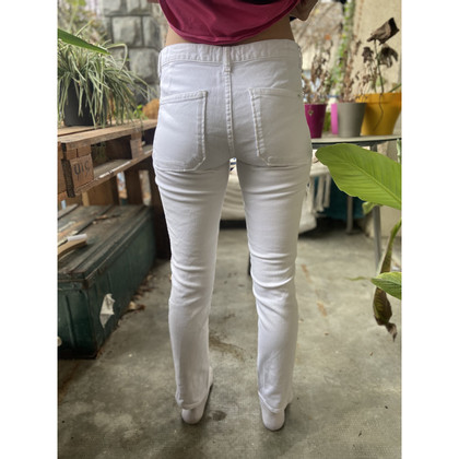 Bash Jeans en Coton en Blanc