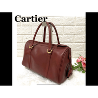 Cartier Handtas Leer in Bruin