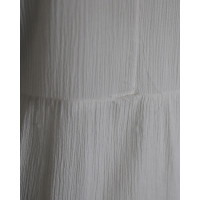 Reformation Kleid aus Baumwolle in Weiß
