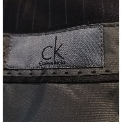 Calvin Klein Broeken Wol in Zwart