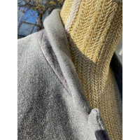 Stella McCartney Jacke/Mantel aus Baumwolle in Grau
