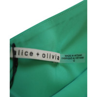 Alice + Olivia Robe en Vert