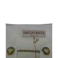 Emilio Pucci Kleid aus Seide in Weiß