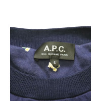 A.P.C. Blazer in Cotone in Blu