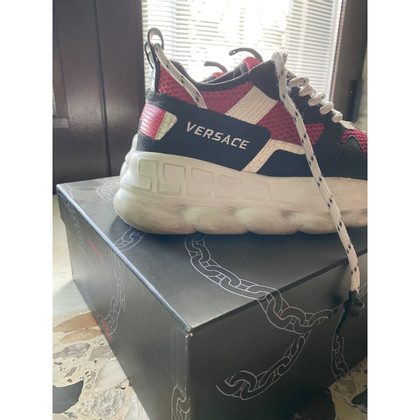 Versace Sneakers aus Wildleder