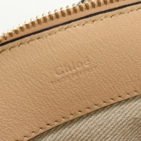 Chloé Handtasche aus Leder in Fuchsia