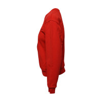 Alexander McQueen Blazer aus Baumwolle in Rot