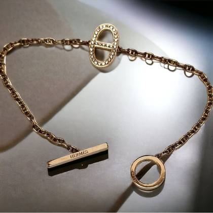 Hermès Armband Geelgoud in Geel