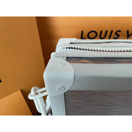 Louis Vuitton Rucksack aus Leder in Weiß