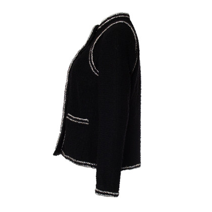 Chanel Giacca/Cappotto in Lana in Nero