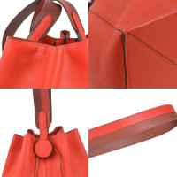 Hermès Licol 17 Leather in Red