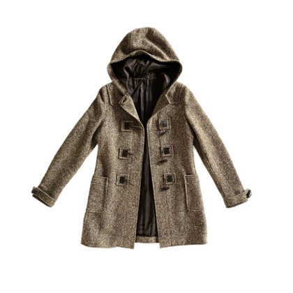 Miu Miu Jacket/Coat Wool in Brown