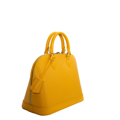 Louis Vuitton Alma Leather in Yellow
