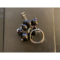 Chanel Ring aus Stahl in Schwarz